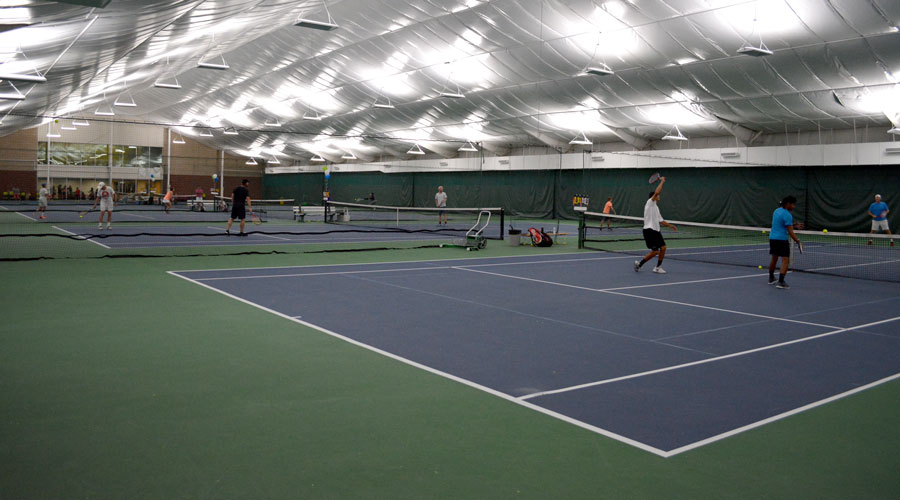 Indoor tennis at SLTHC