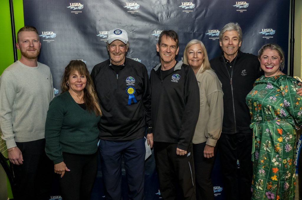 Salt Lake Tennis and Health owner Laury Hammel, managers and pros.
