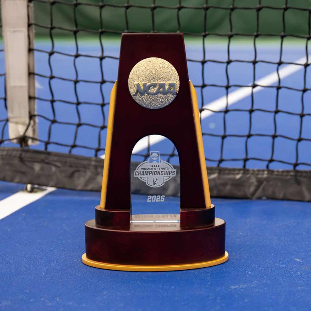 NCAA Trophy for Women's Tennis, 2026 D3 National Championship.