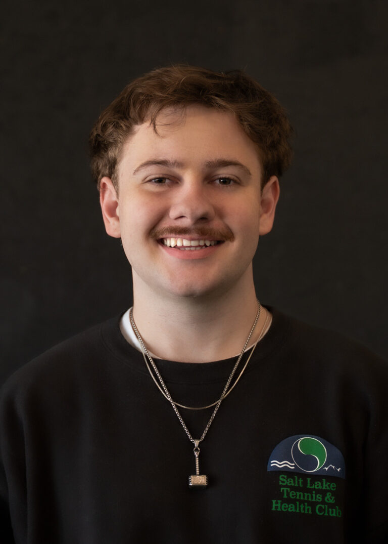 Reubin Mason, a personal trainer at the Salt Lake Tennis and Health Club