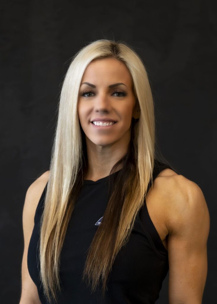 Steffany Coates, Personal Trainer and Registered Dietician at the Salt Lake Tennis and Health Club.