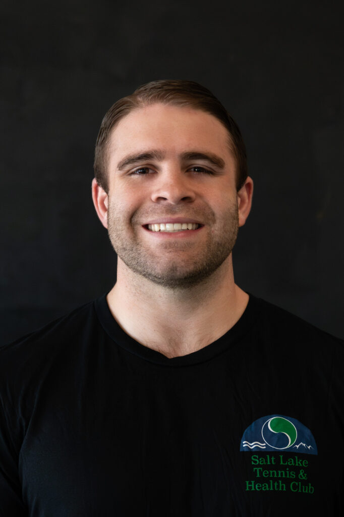 Zac Obray, personal trainer at the Salt Lake Tennis and Health Club
