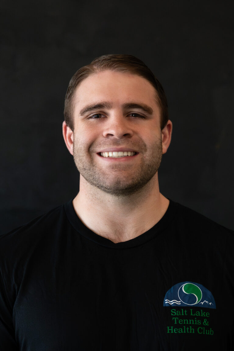 Zac Obray, personal trainer at the Salt Lake Tennis and Health Club