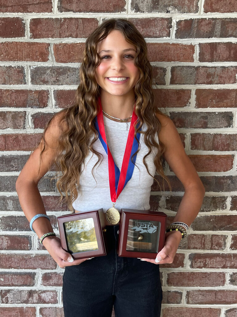 Anna Frey, Salt Lake Tennis and Health Club high performance tennis alum